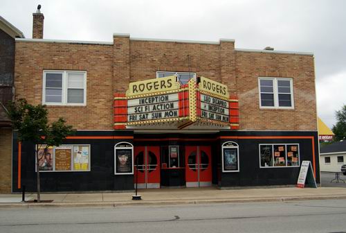 Rogers Theater - 2010 Exterior Remodel Shot From Erik Callaway